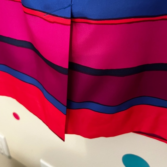 TALBOTS NWT Ladies Sleeveless Striped Dress, SZ10 - Picture 8 of 9